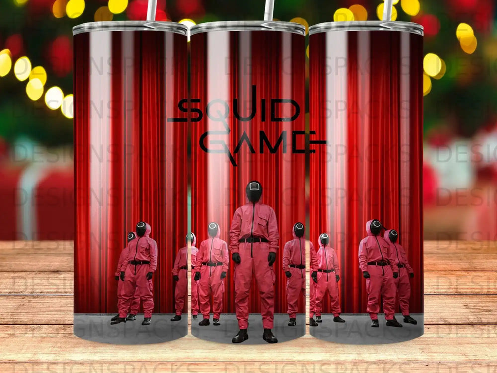 Squid Game Red Curtain Stage Characters product type