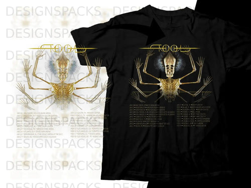 Black t-shirt with 