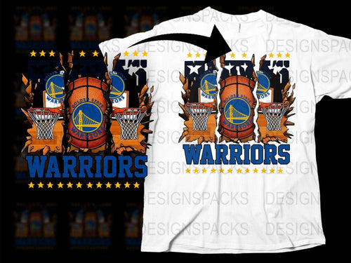 Golden State Warriors Basketball Team T-Shirt, Fan Apparel, Sports Graphic Tee, Unisex Clothing