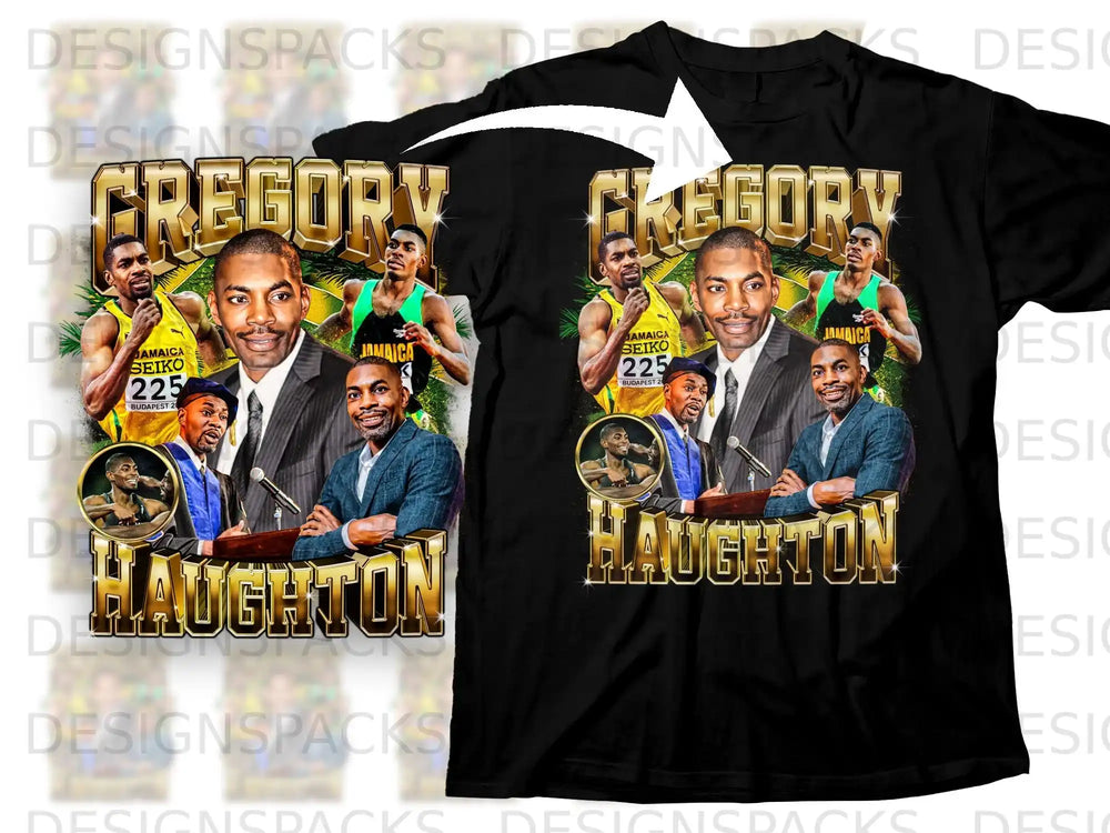 Gregory Haughton Collage Graphic Design T-shirt