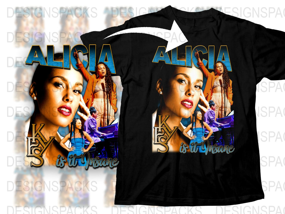 Alicia Retro Graphic T-Shirt, Vintage Pop Art Style Tee, Bold Fashion Streetwear, Casual Hip Apparel