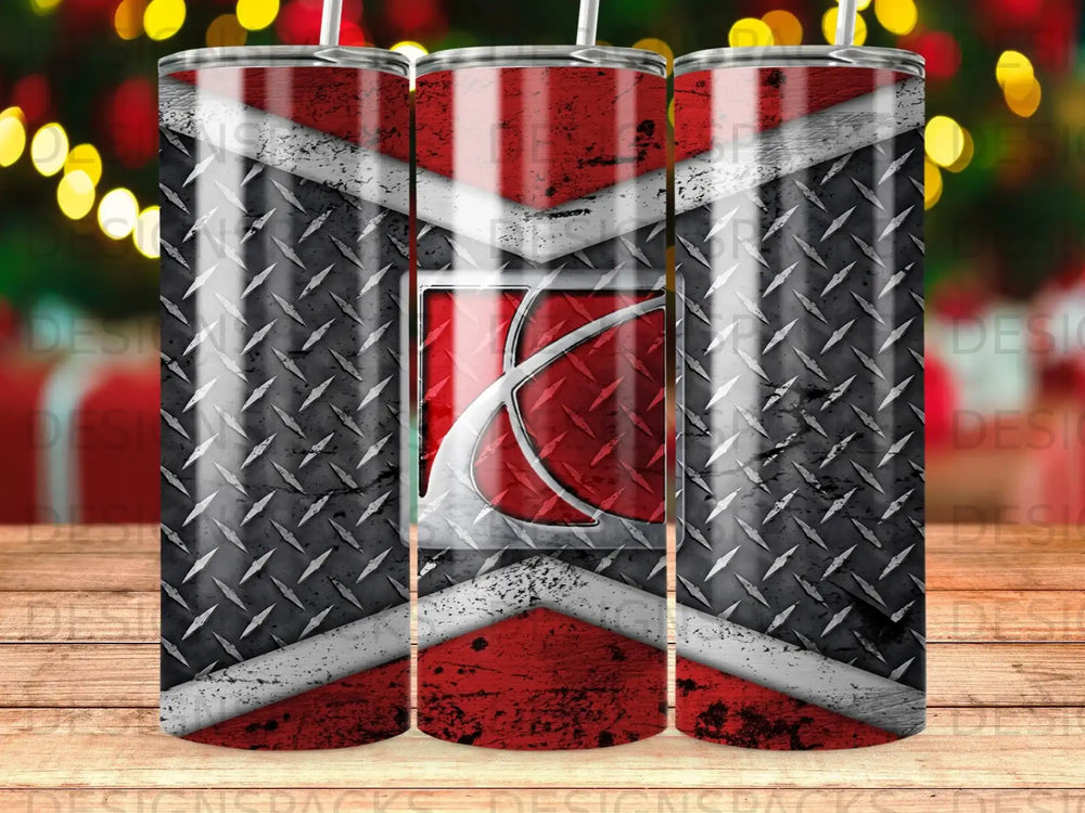 Red Black White Diamond Plate Basketball Design product type