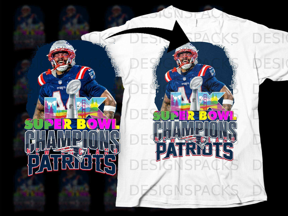 Super Bowl Champions New England Patriots T-Shirt