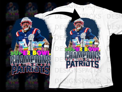 Super Bowl Champions New England Patriots T-Shirt