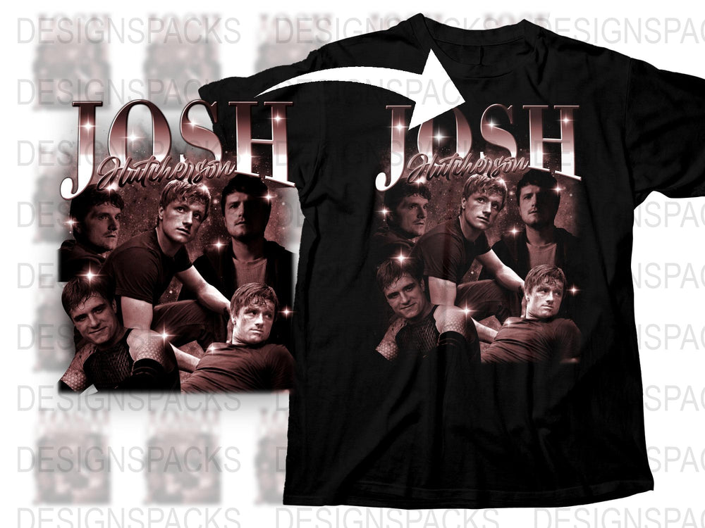 Josh Brolin Fan T-Shirt, Vintage Style Graphic Tee, Multiple Images, Soft Cotton, Unisex Fit