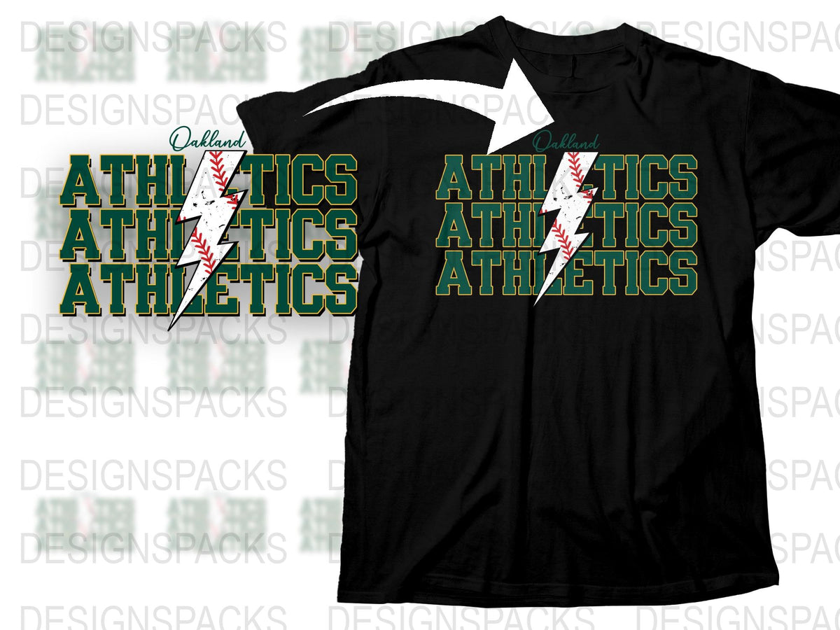 Oakland Athletics Inspired T-Shirt, Vintage Sports Team Tee, Unisex Baseball Graphic Shirt