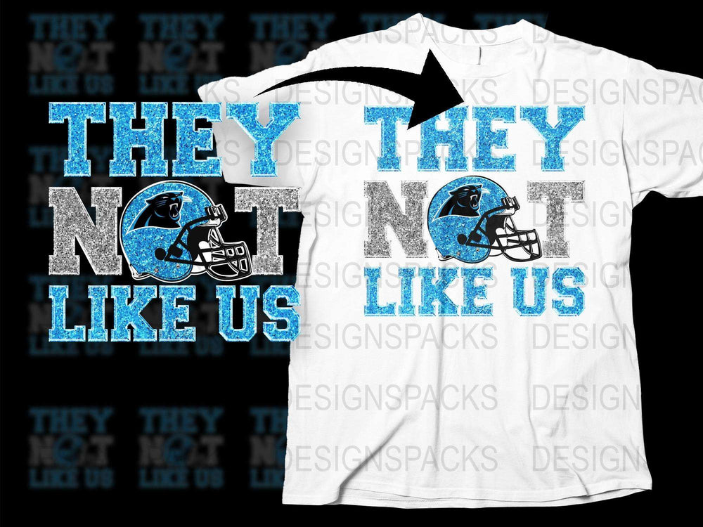 'They Not Like Us' Football Helmet Graphic T-Shirt, Unisex Sports Tee, Fan Wear