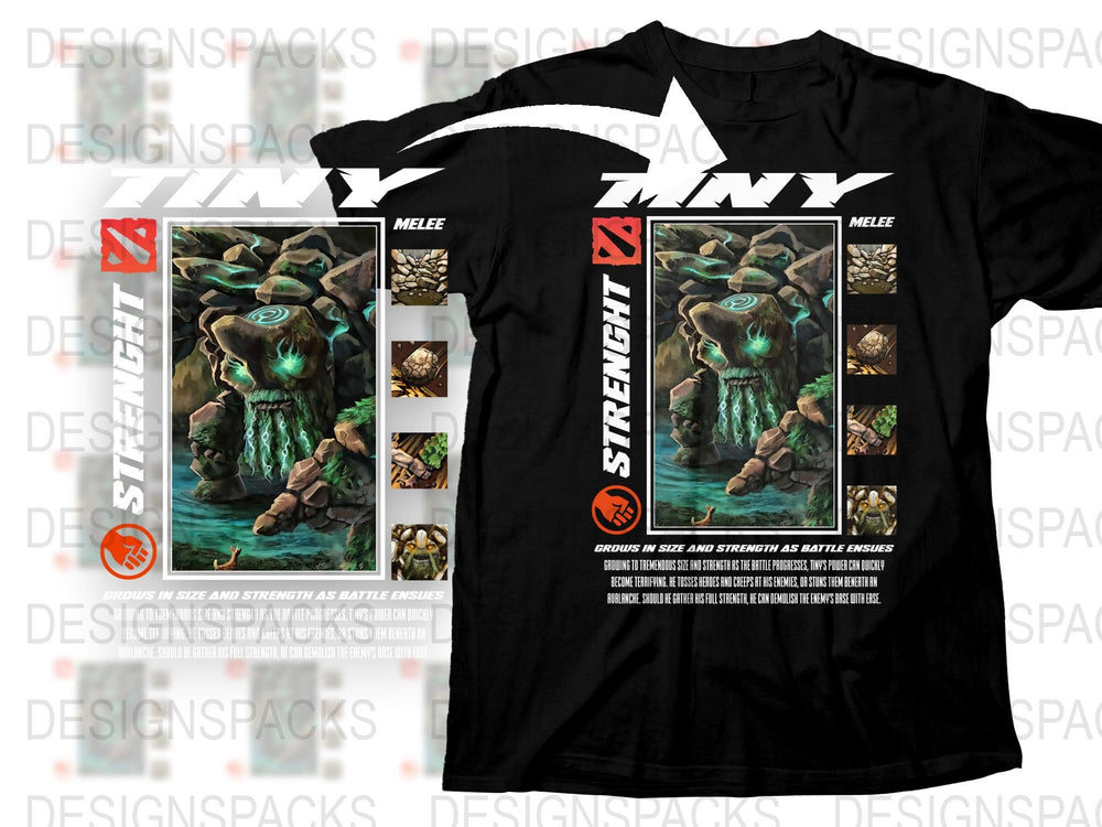 Fantasy Warrior Orc T-Shirt, Epic Battle Graphic Tee, Unique Gamer Apparel, Gift for Video Game Fans