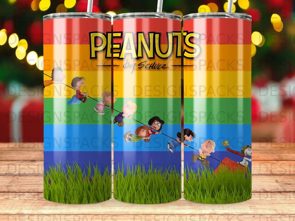 PEANUTS by SCHULZ Characters Rainbow Stripes product type