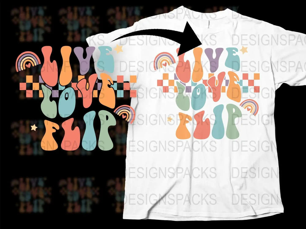 Colorful Love and Peace Sign Graphic T-Shirt, Unisex Fashion Tee, Vibrant Retro Style Top