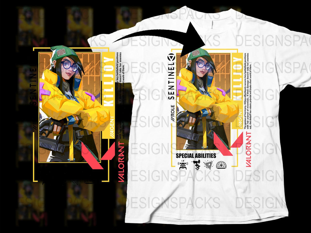 Trendy Graphic T-Shirt with Anime Character, Colorful Hip Urban Style, Unisex Casual Fashion Tee