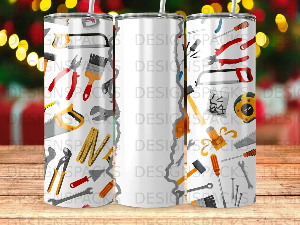 Handy Tools Carpenter Mechanic Construction tumbler