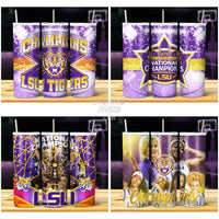 Load image into Gallery viewer, 6 Lsu Basketball Champs Tumbler Wrap Bundle Jpg
