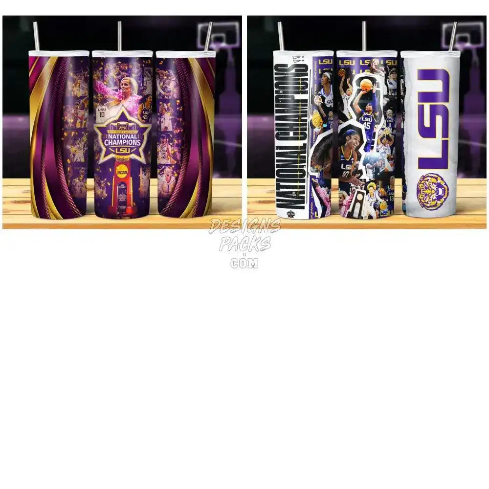 6 Lsu Basketball Champs Tumbler Wrap Bundle Jpg