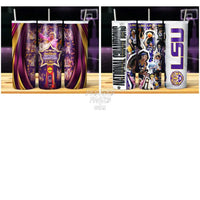 Load image into Gallery viewer, 6 Lsu Basketball Champs Tumbler Wrap Bundle Jpg
