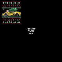 Load image into Gallery viewer, 6 Ugly Santa Christmas Cars Designs Bundle Png
