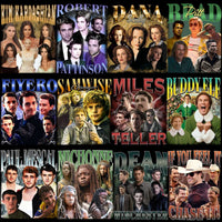 Load image into Gallery viewer, 60 Celebrity TV Series Movies Artists Bootleg Designs Bundle PNG
