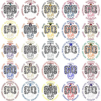 Load image into Gallery viewer, 62 College NCAA Teams Go Team Circle Basketball Designs Bundle PNG
