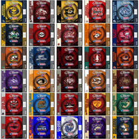 Load image into Gallery viewer, 60 NCAA College Sports Bud Wrap Kickoff Tumbler Wrap Bundle JPG
