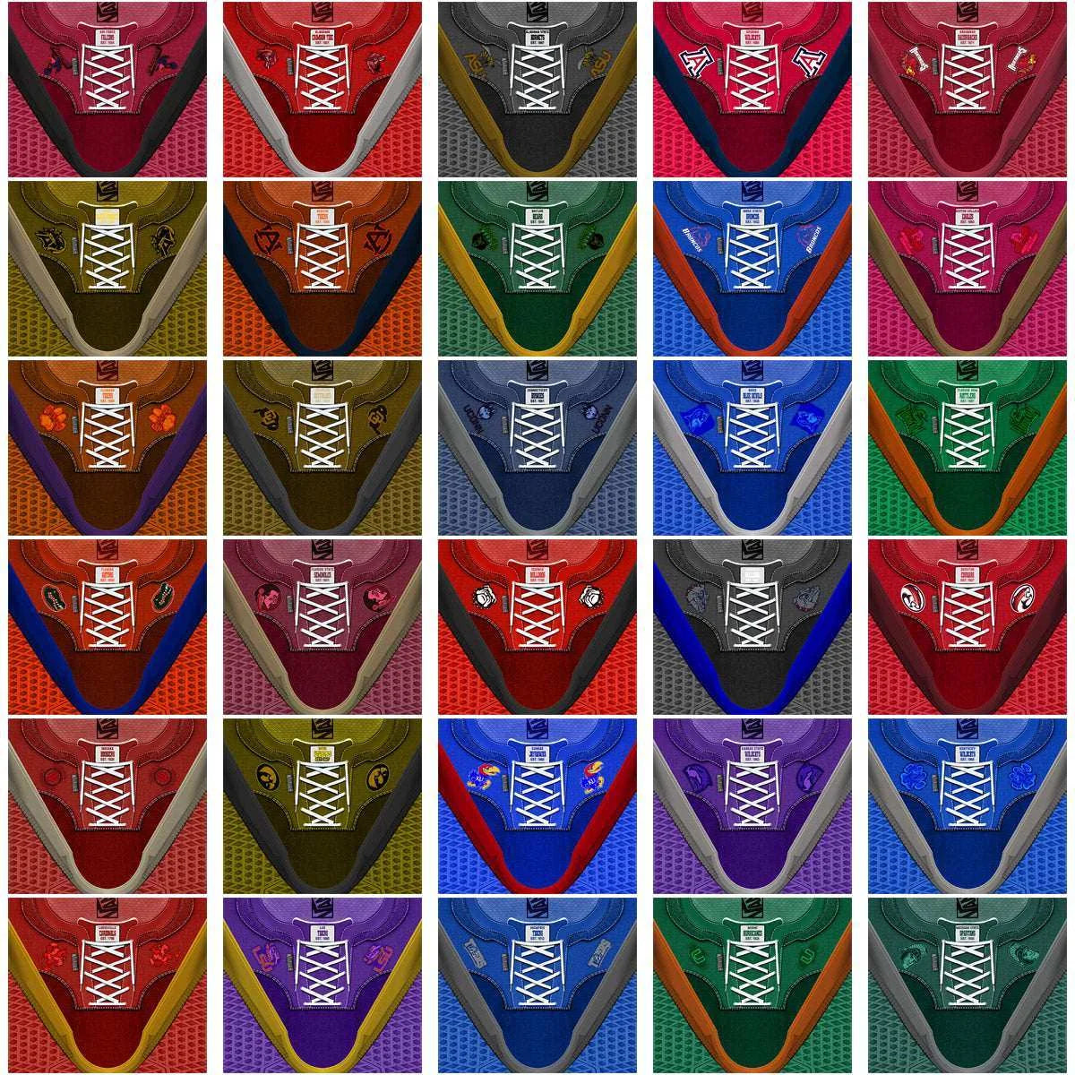 60 NCAA College Sports VANS Atwood DX Tumbler Wrap Bundle JPG