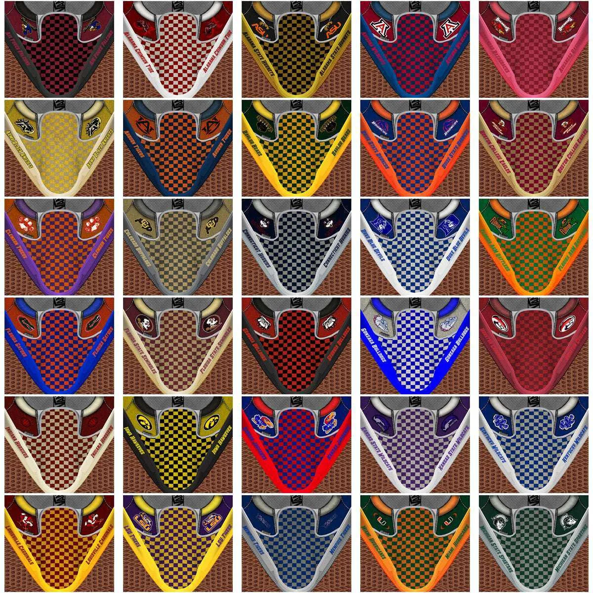 60 NCAA College Sports Vans Classic Tumbler Wrap Bundle JPG