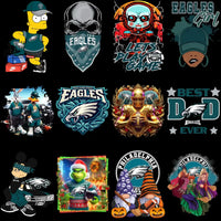 Load image into Gallery viewer, 60 Philadelphia Eagles Super Bowl 2025 Football Designs Bundle PNG
