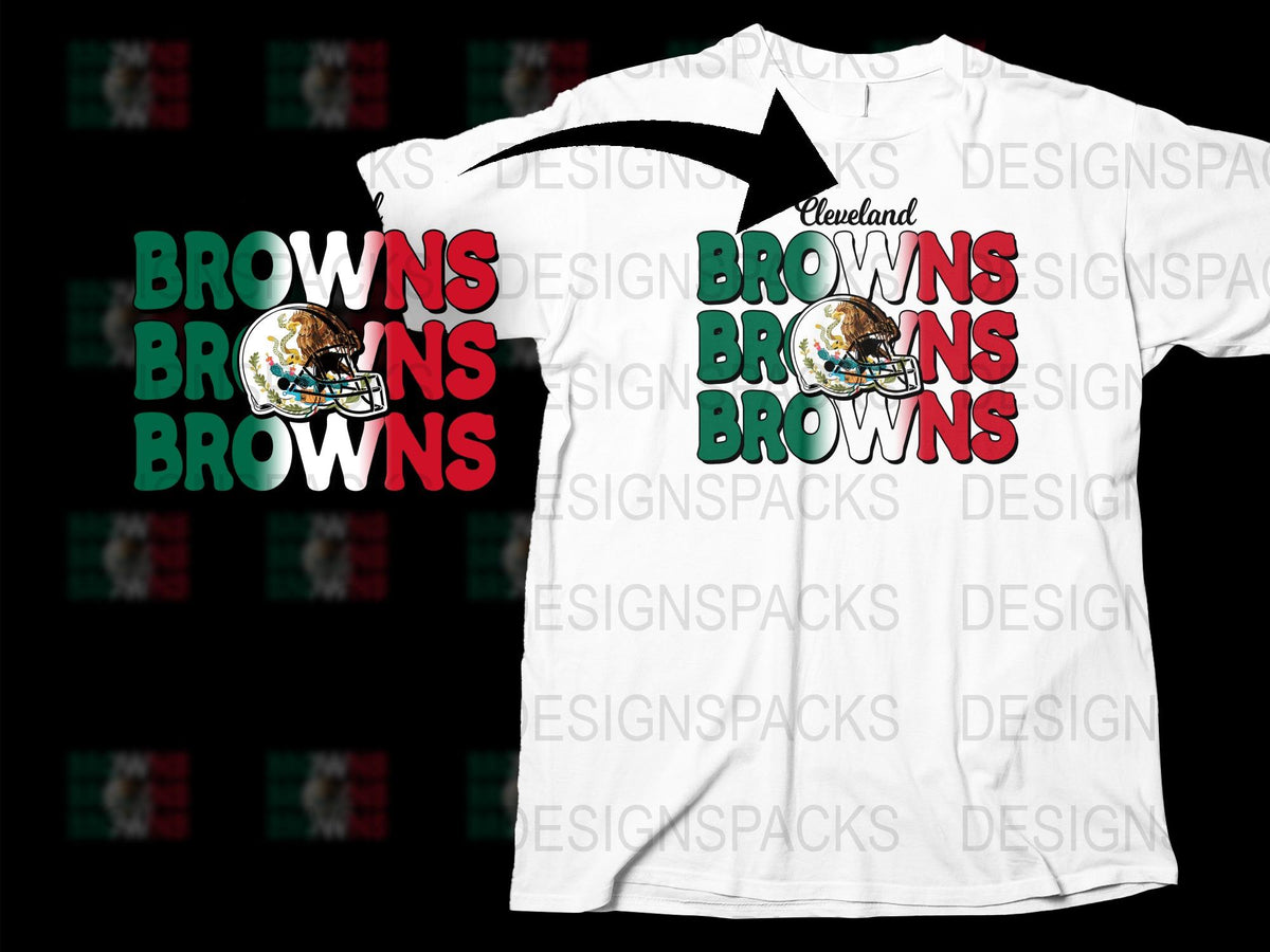 Cleveland Browns T-Shirt, Vintage Sports Logo, White Football Fan Apparel, Gift for Fans