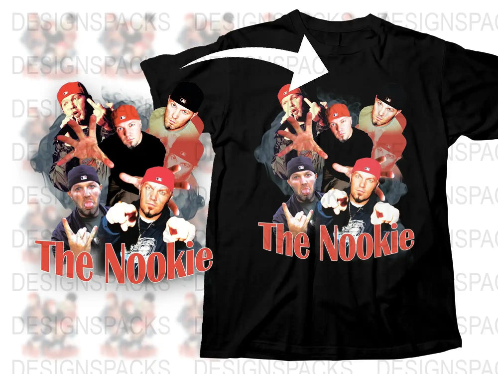 Vintage Band T-Shirt, The Nookie Graphic Tee, Retro Music Fan Apparel, Collectible Shirt Merchandise