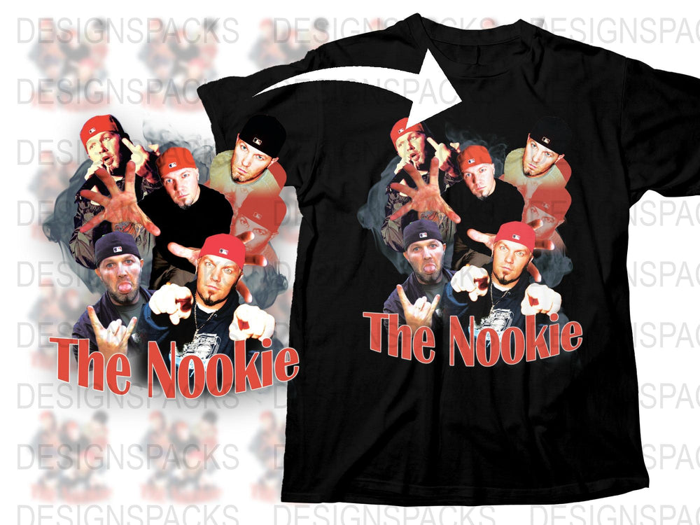 Vintage Band T-Shirt, The Nookie Graphic Tee, Retro Music Fan Apparel, Collectible Shirt Merchandise