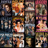 Load image into Gallery viewer, 61 Movie Celebrity Series TV Bootleg Designs Bundle PNG
