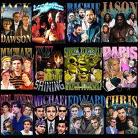 Load image into Gallery viewer, 61 Movie Celebrity Series TV Bootleg Designs Bundle PNG
