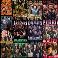 Load image into Gallery viewer, 61 Movie Celebrity Series TV Bootleg Designs Bundle PNG
