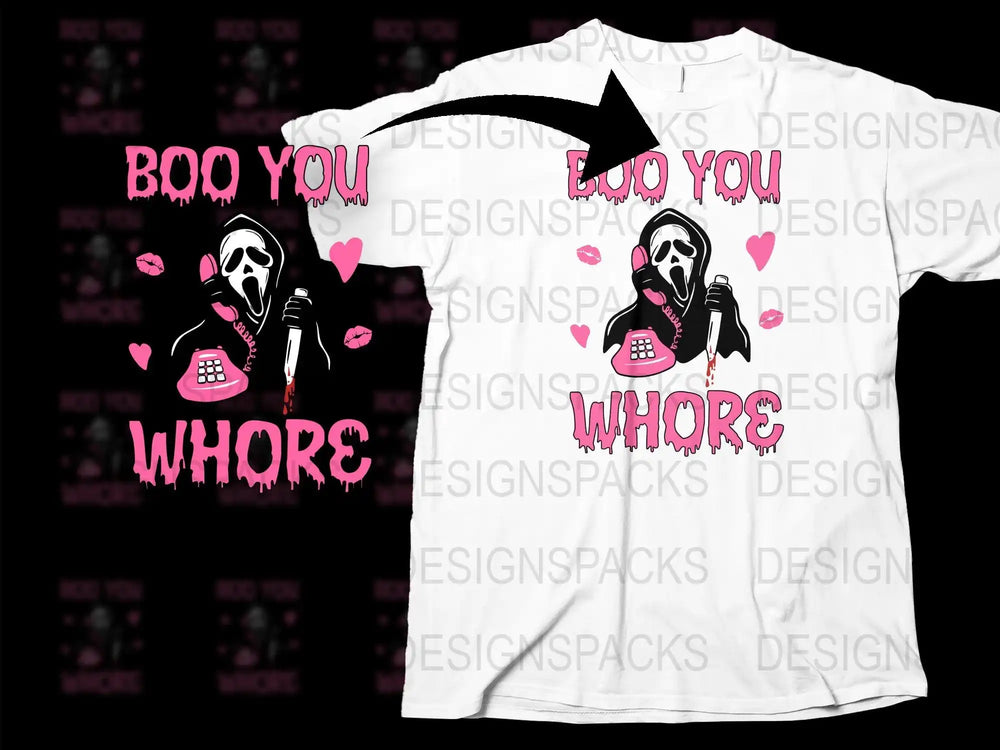 Bold Graphic T-Shirt with Calligraphy and Skull Design, Unique Statement Tee, Halloween Inspired Fashion