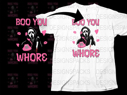 Bold Graphic T-Shirt with Calligraphy and Skull Design, Unique Statement Tee, Halloween Inspired Fashion