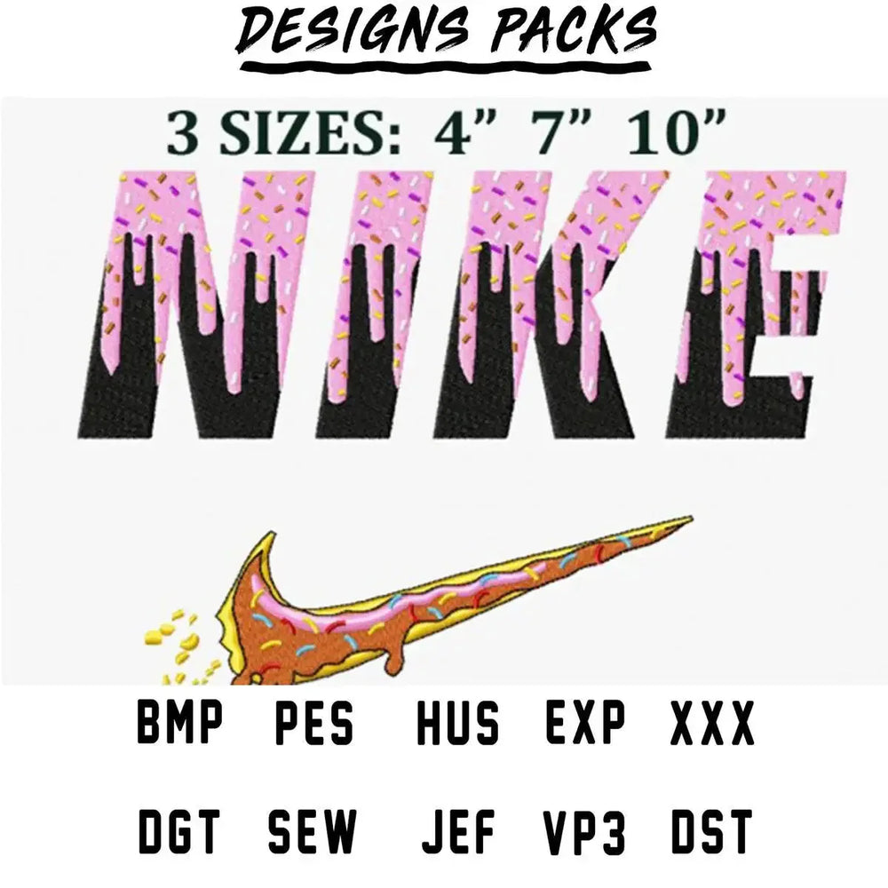 Food Sport Dunot Embroidery Design