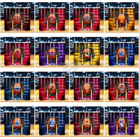 Load image into Gallery viewer, 62 College Sport Teams Basketball Broken Flag Tumbler Wrap Bundle Jpg
