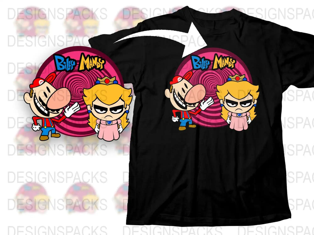 Colorful Cartoon Character T-Shirt, Retro Style Kids Tee, Unisex Fashion, Casual Graphic Shirt