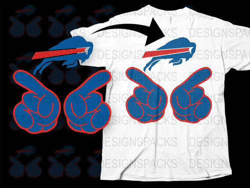 Retro Comic Hand Pointing Graphic T-Shirt, Vintage Cartoon Design, Bold Colors, Casual Wear
