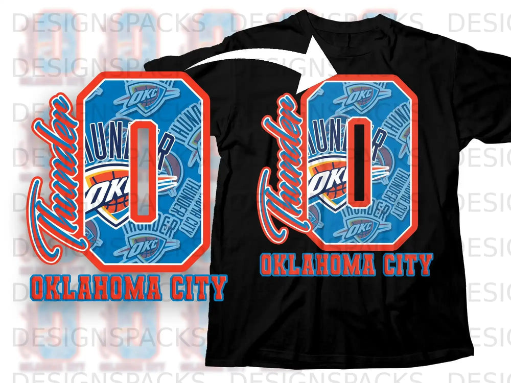 Oklahoma City Thunder 0 Basketball Fan Apparel