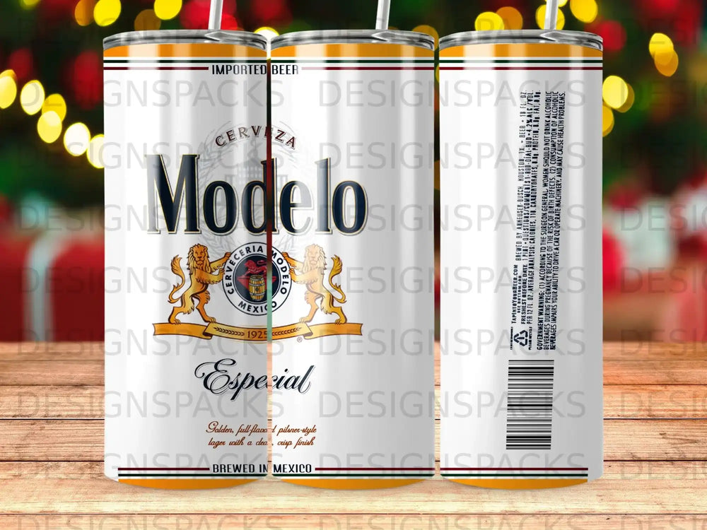 Corona Extra Mexican lager beer can with "Especial" label.