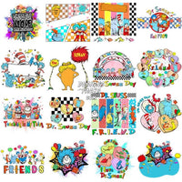 Load image into Gallery viewer, 63 Cartoon Seuss Kids Designs Bundle Png
