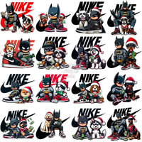 Load image into Gallery viewer, 63 Cartoon Superhero Dogs Christmas Brand Designs Bundle Png
