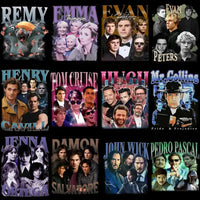Load image into Gallery viewer, 63 Popular Movies Series Artists Bootleg Designs Bundle PNG
