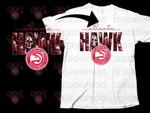 Atlanta Hawks T-Shirt Vintage Print NBA Fan Apparel Men Women Unisex Style