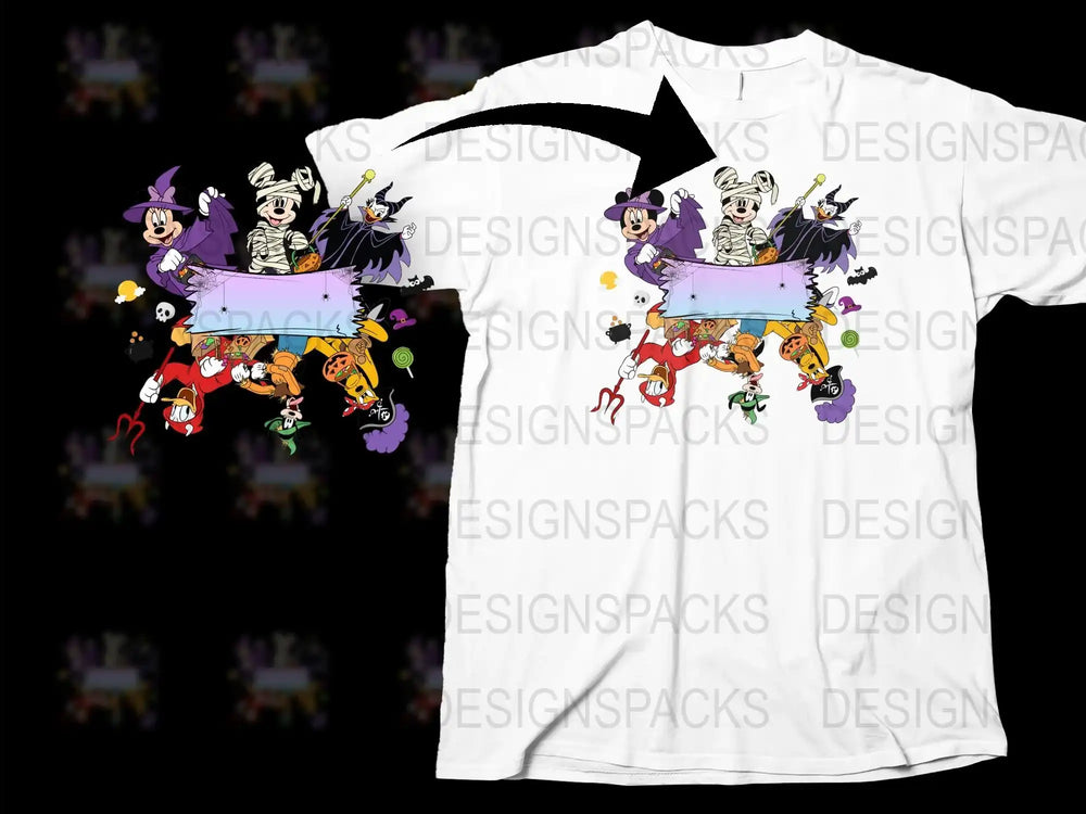 Cartoon Character T-Shirt, Vintage Style Comic Print, Unisex Graphic Tee, Casual Streetwear, Multi-Color