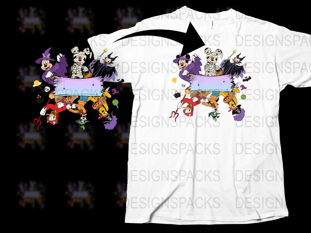 Cartoon Character T-Shirt, Vintage Style Comic Print, Unisex Graphic Tee, Casual Streetwear, Multi-Color