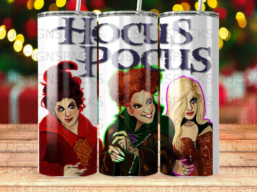 Three witches from Hocus Pocus: Winifred, Sarah, and Mary.