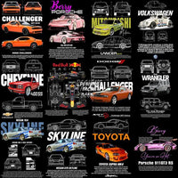 Load image into Gallery viewer, 64 Cars Heritage Automobile Legacy Designs Bundle Png
