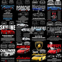 Load image into Gallery viewer, 64 Cars Heritage Automobile Legacy Designs Bundle Png
