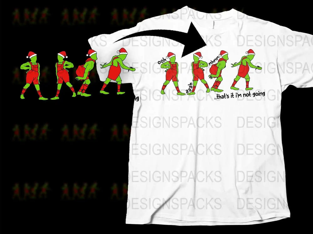 Funny Santa Dabbing T-Shirt, Unique Christmas Holiday Gift Tee, Men's Women's Graphic Shirt